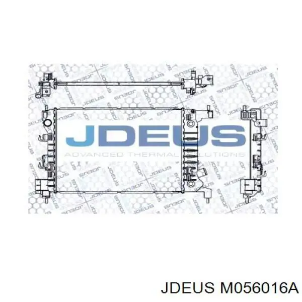 M056016A Jdeus radiador de esfriamento de motor