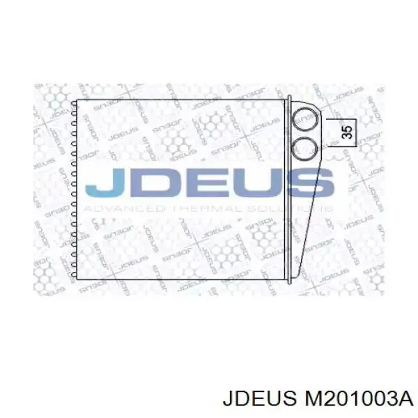 Радиатор печки M201003A Jdeus