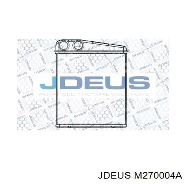 Радиатор печки M270004A Jdeus