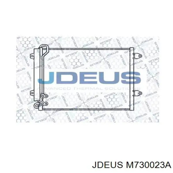 Радиатор кондиционера M730023A Jdeus