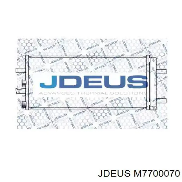 M7700070 Jdeus radiador de aparelho de ar condicionado