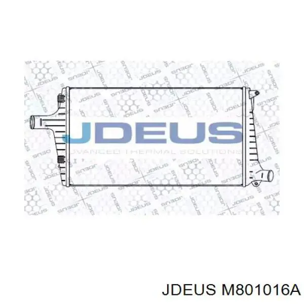 Интеркулер M801016A Jdeus