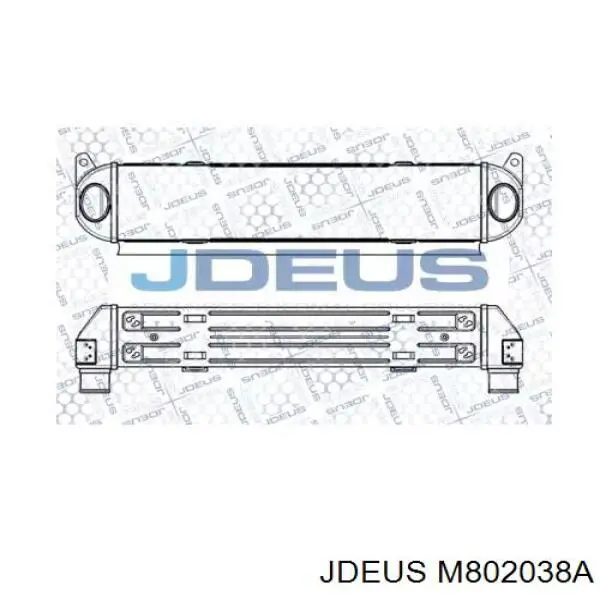 Интеркулер M802038A Jdeus