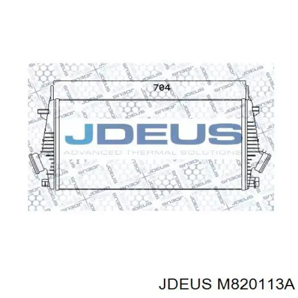 Интеркулер M820113A Jdeus