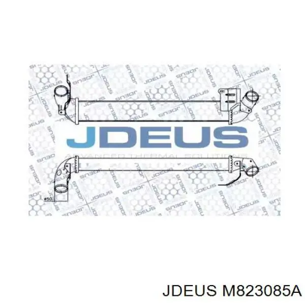 M823085A Jdeus radiador de intercooler