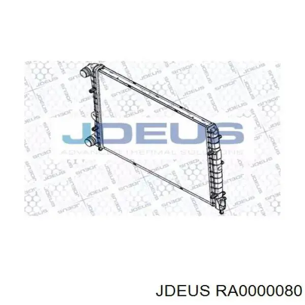 Радиатор RA0000080 Jdeus