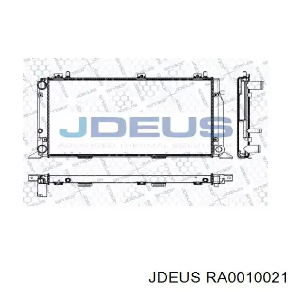 Радиатор RA0010021 Jdeus