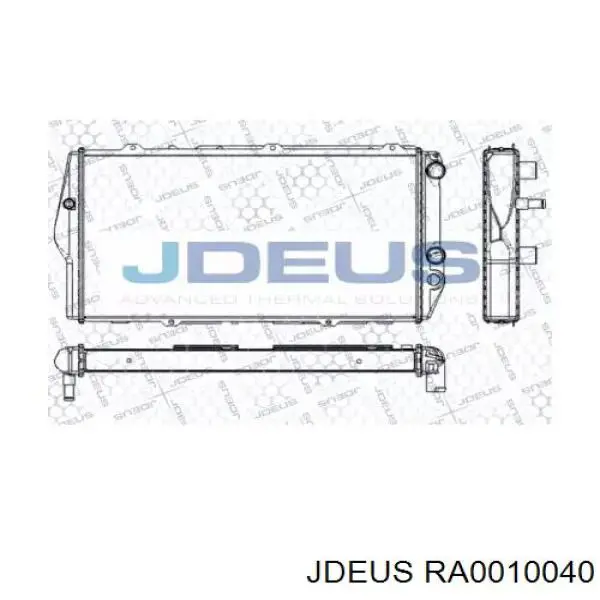 Радиатор RA0010040 Jdeus