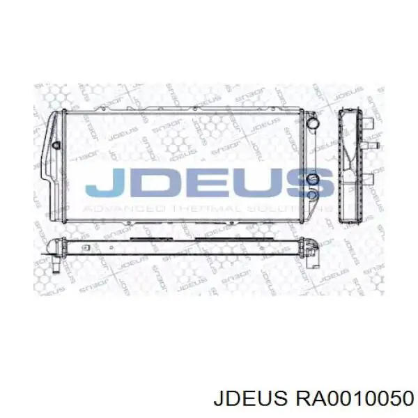 Радиатор RA0010050 Jdeus