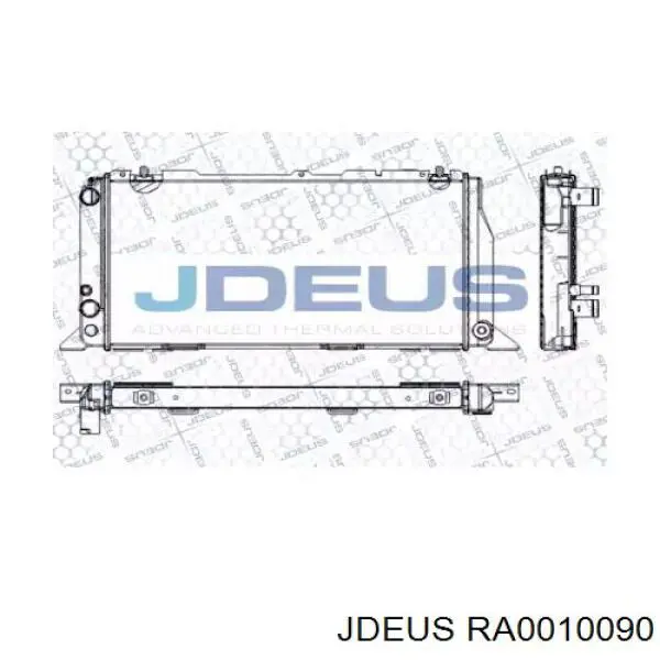 Радиатор RA0010090 Jdeus