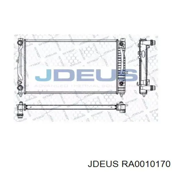 Радиатор RA0010170 Jdeus