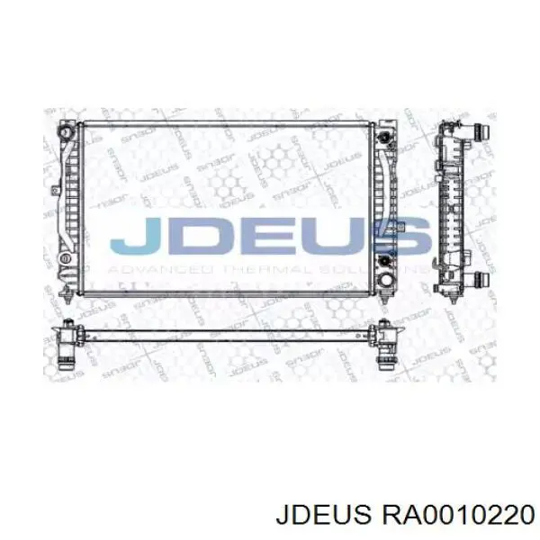 Радиатор RA0010220 Jdeus