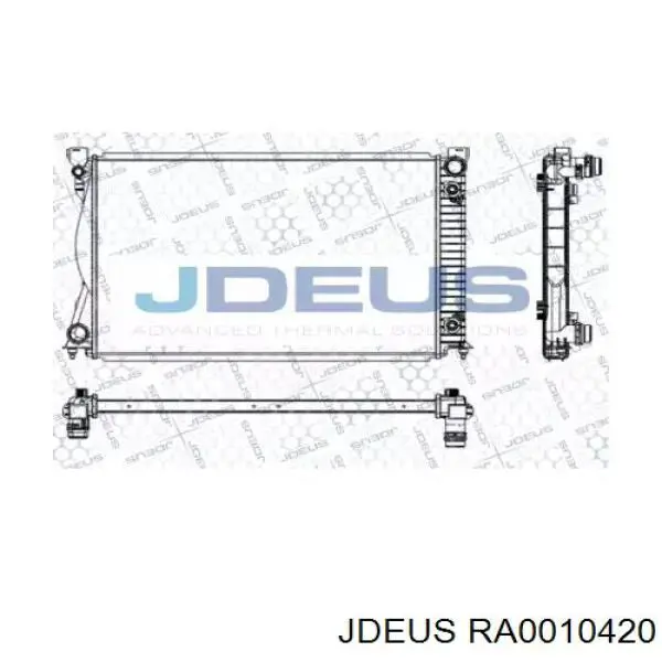 Радиатор RA0010420 Jdeus