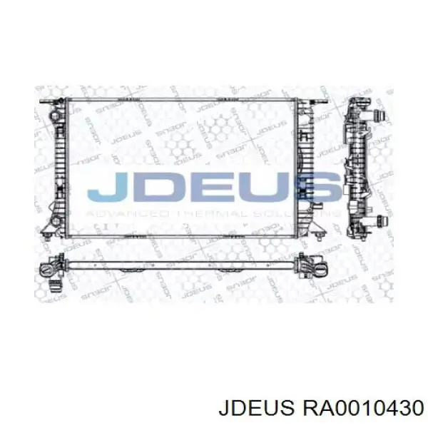 Радиатор RA0010430 Jdeus