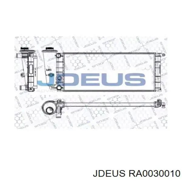 Радиатор RA0030010 Jdeus