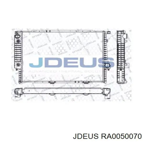 Радиатор RA0050070 Jdeus