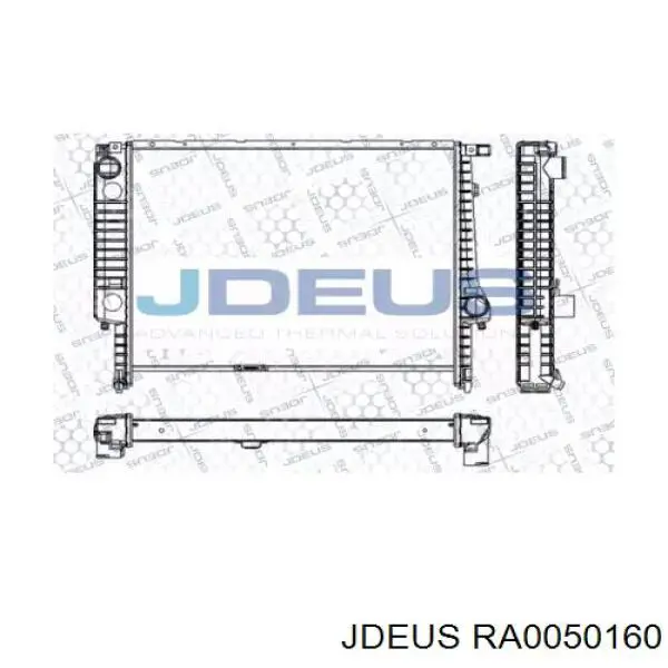 Радиатор RA0050160 Jdeus