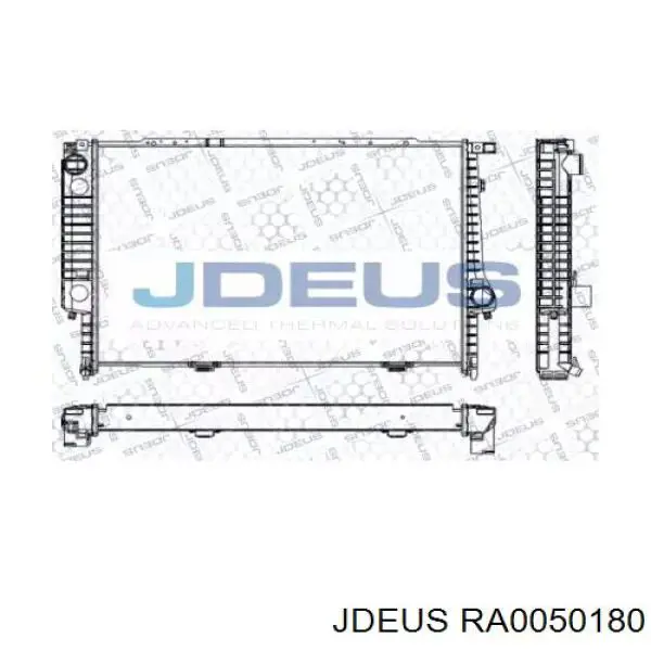 Радиатор RA0050180 Jdeus