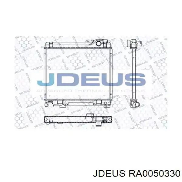 Радиатор RA0050330 Jdeus