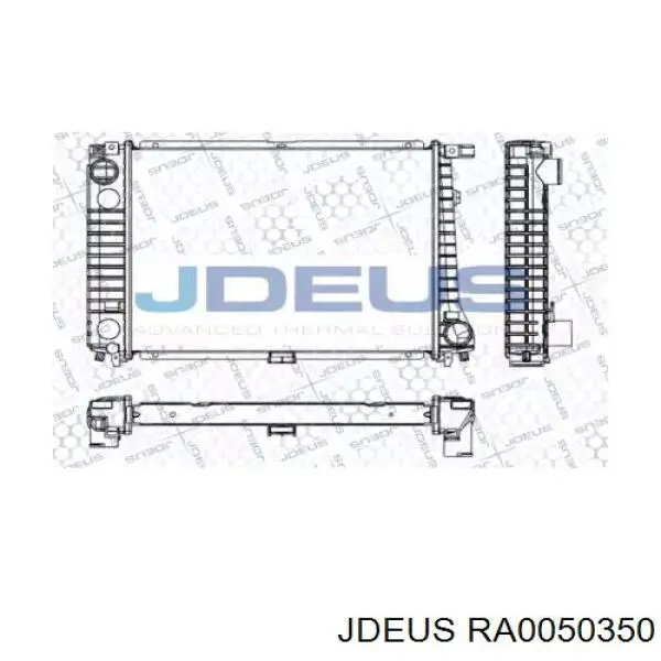 Радиатор RA0050350 Jdeus