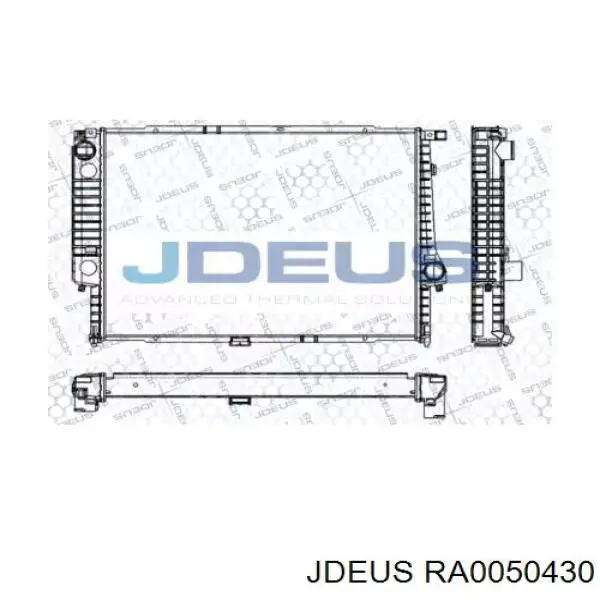 Радиатор RA0050430 Jdeus