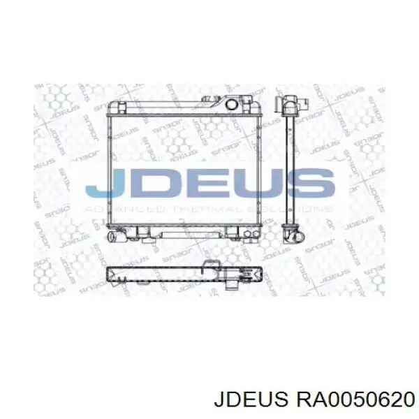 Радиатор RA0050620 Jdeus