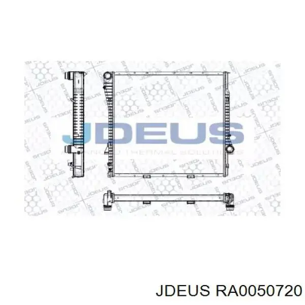 Радиатор RA0050720 Jdeus