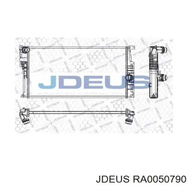 Радиатор RA0050790 Jdeus