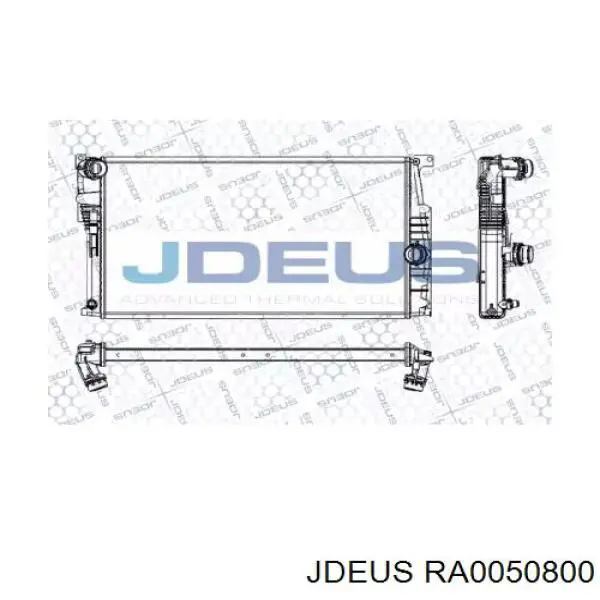 Радиатор RA0050800 Jdeus