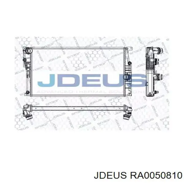 Радиатор RA0050810 Jdeus