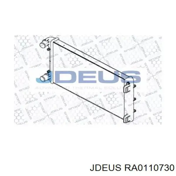 Радиатор RA0110730 Jdeus