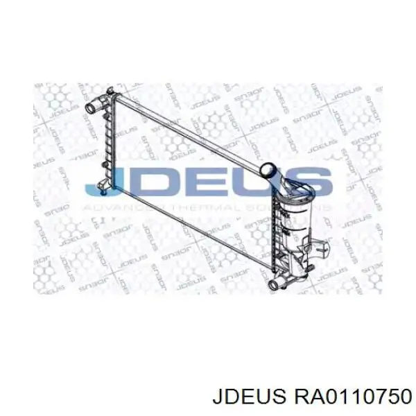 Радиатор RA0110750 Jdeus