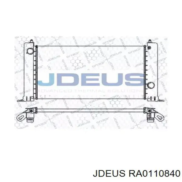 Радиатор RA0110840 Jdeus