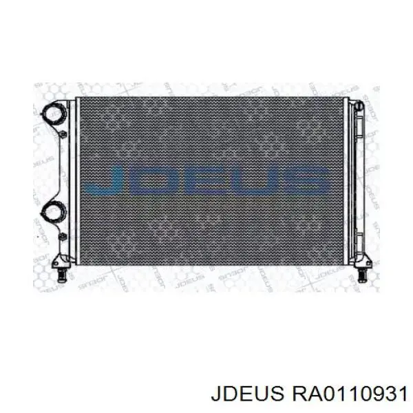 Радиатор RA0110931 Jdeus