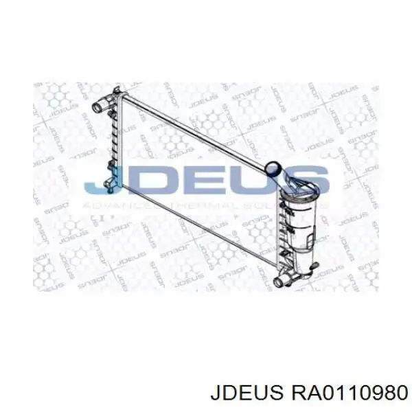 Радиатор RA0110980 Jdeus