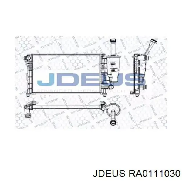 Радиатор RA0111030 Jdeus