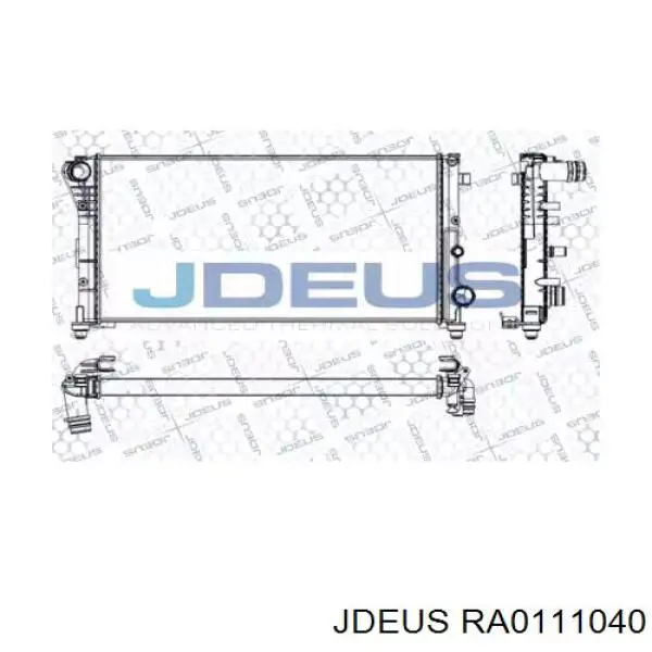 Радиатор RA0111040 Jdeus