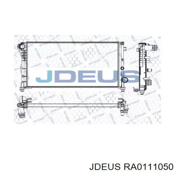 Радиатор RA0111050 Jdeus