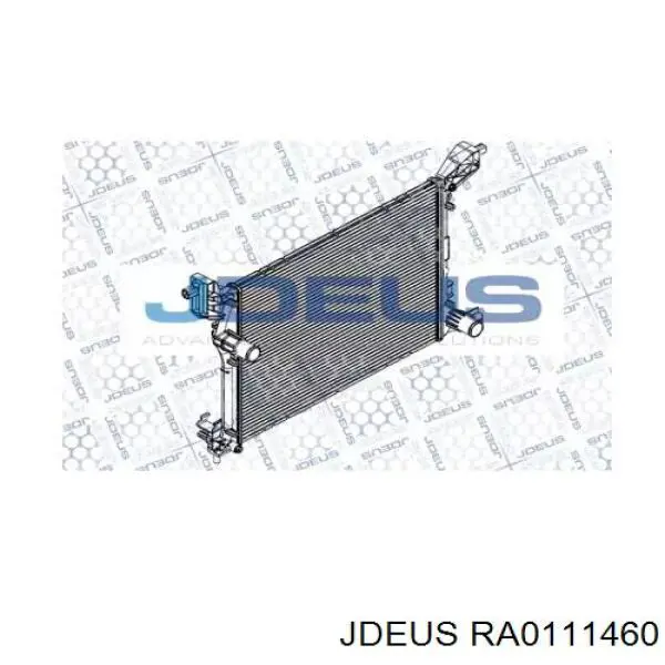 RA0111460 Jdeus radiador de esfriamento de motor