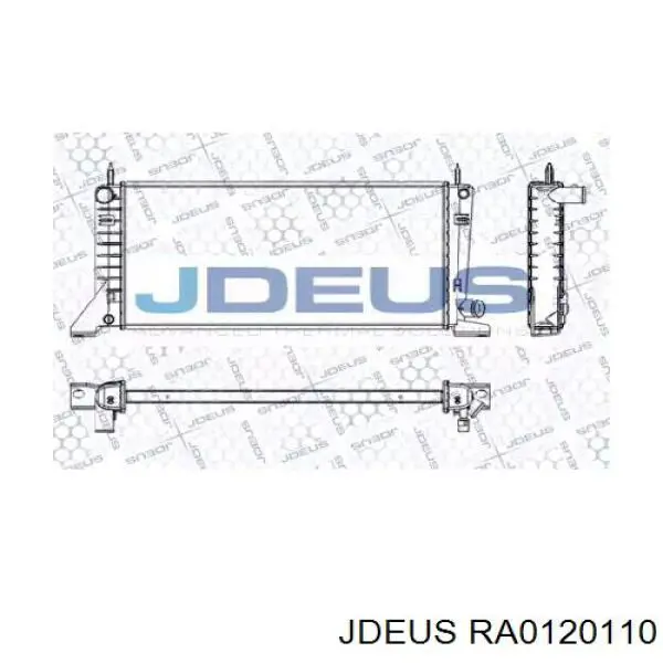 Радиатор RA0120110 Jdeus