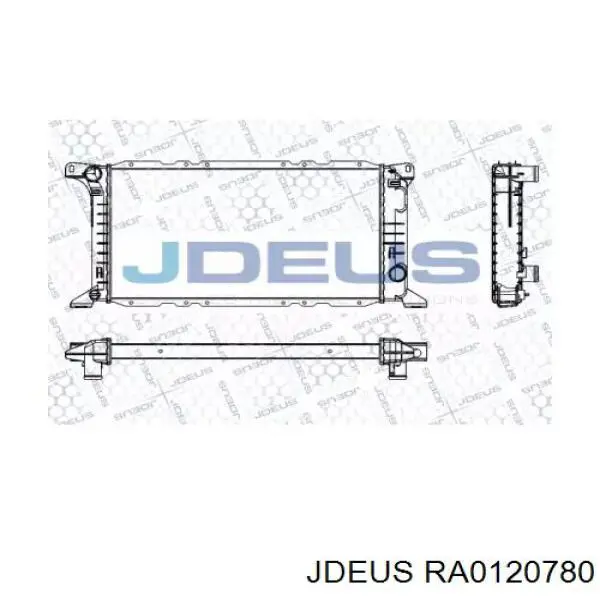 Радиатор RA0120780 Jdeus