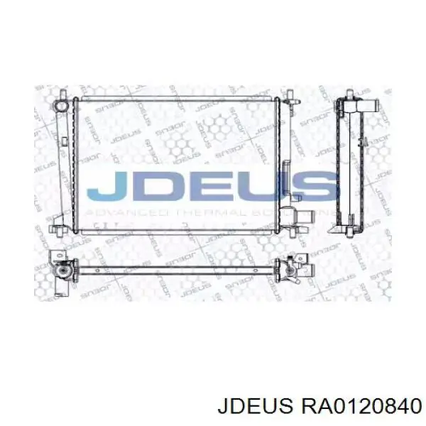 Радиатор RA0120840 Jdeus