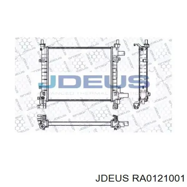 Радиатор RA0121001 Jdeus