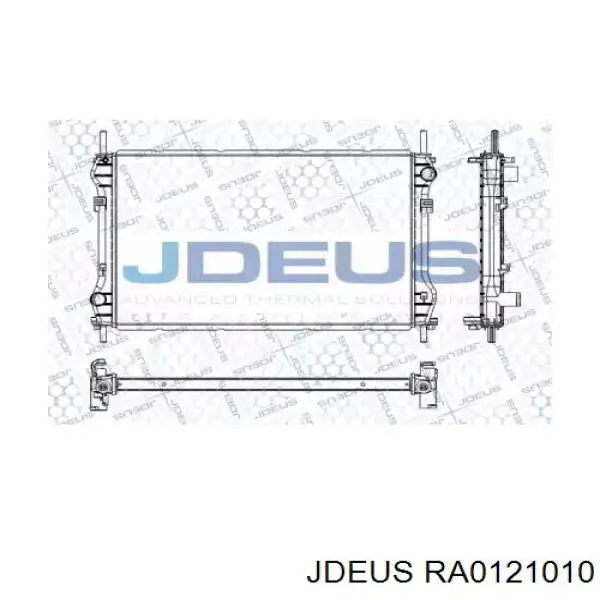 Радиатор RA0121010 Jdeus