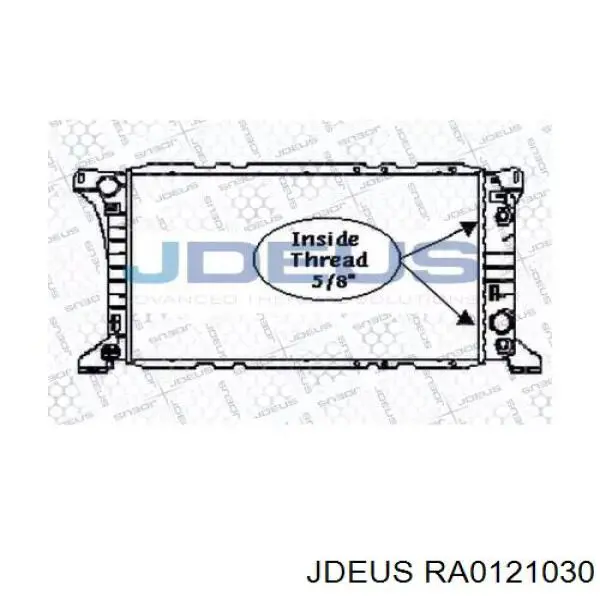 Радиатор охлаждения двигателя Ford 6176831 цена, от 278.52 USD