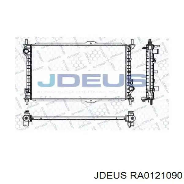 Радиатор RA0121090 Jdeus