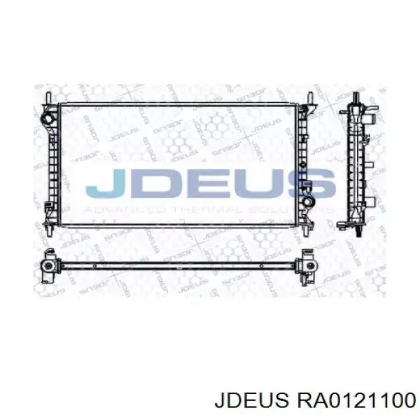 Радиатор RA0121100 Jdeus