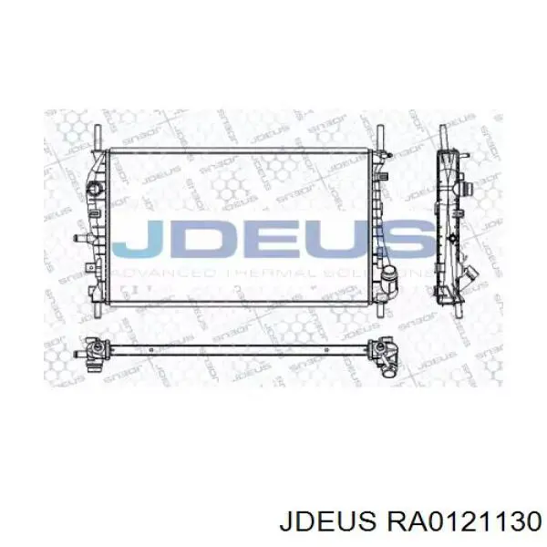 Радиатор RA0121130 Jdeus