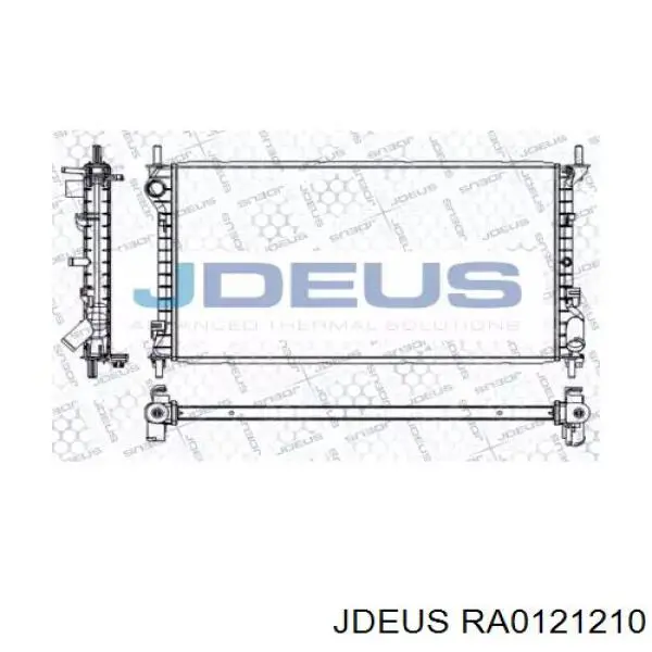 Радиатор RA0121210 Jdeus