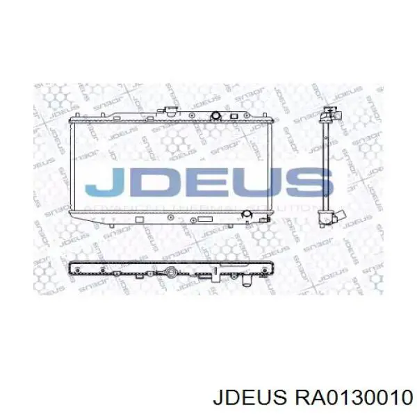 Радиатор RA0130010 Jdeus